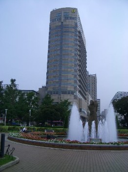 山下公園から見たホテルニューグランド